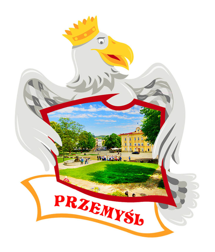 Polyresinowy magnes Orzeł Przemyśl