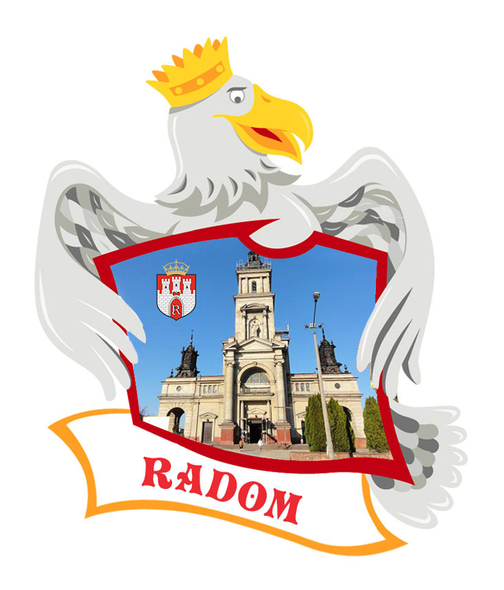 Polyresinowy magnes Orzeł Radom