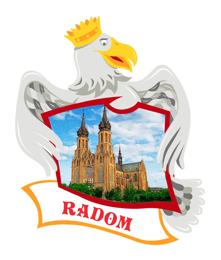 Polyresinowy magnes Orzeł Radom