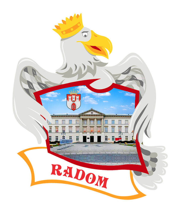 Polyresinowy magnes Orzeł Radom