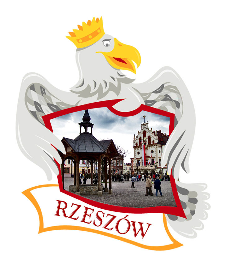 Polyresinowy magnes Orzeł Rzeszów