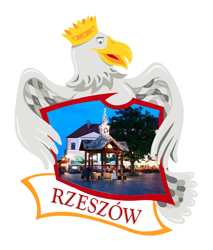 Polyresinowy magnes Orzeł Rzeszów
