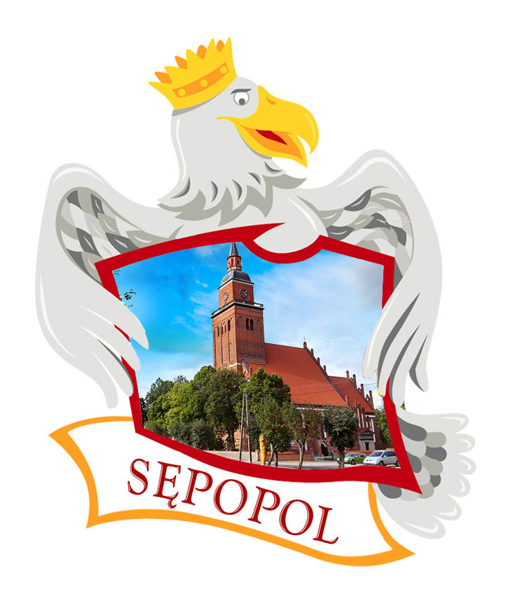 Polyresinowy magnes Orzeł Sępopol
