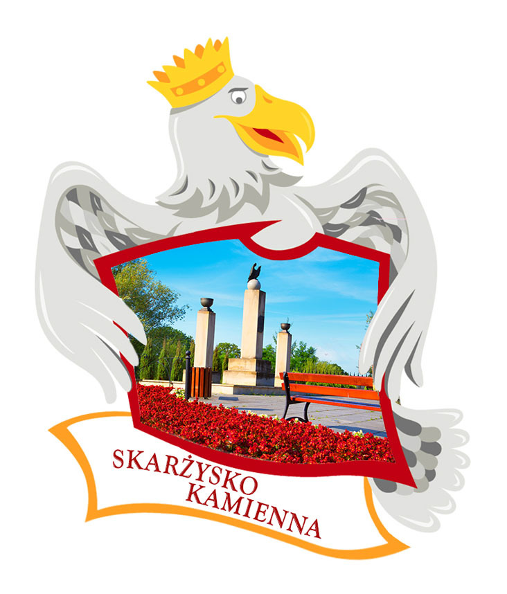 Polyresinowy magnes Orzeł Skarżysko-Kamienna