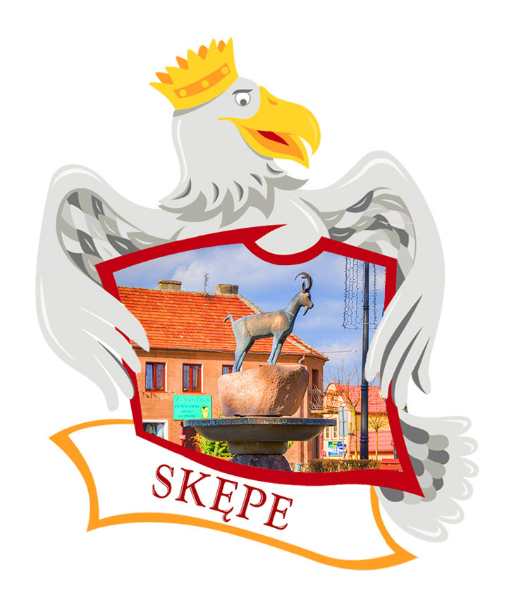 Polyresinowy magnes Orzeł Skępe