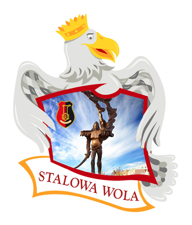 Polyresinowy magnes Orzeł Stalowa Wola