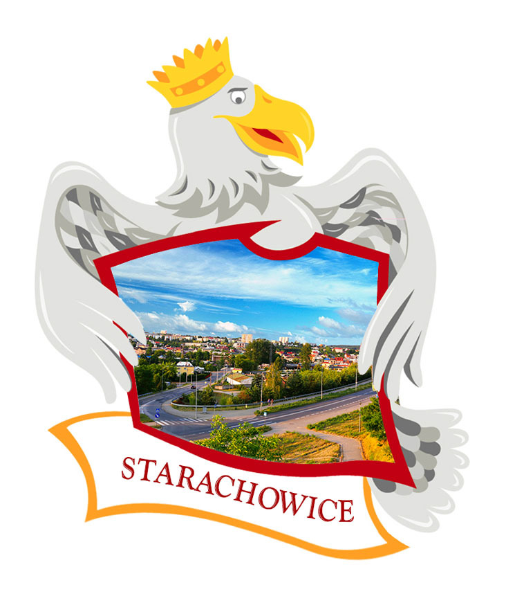Polyresinowy magnes Orzeł Starachowice