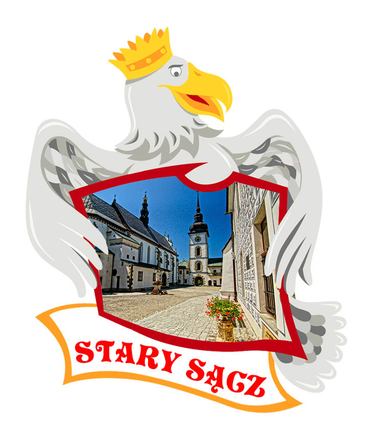 Polyresinowy magnes Orzeł Stary Sącz