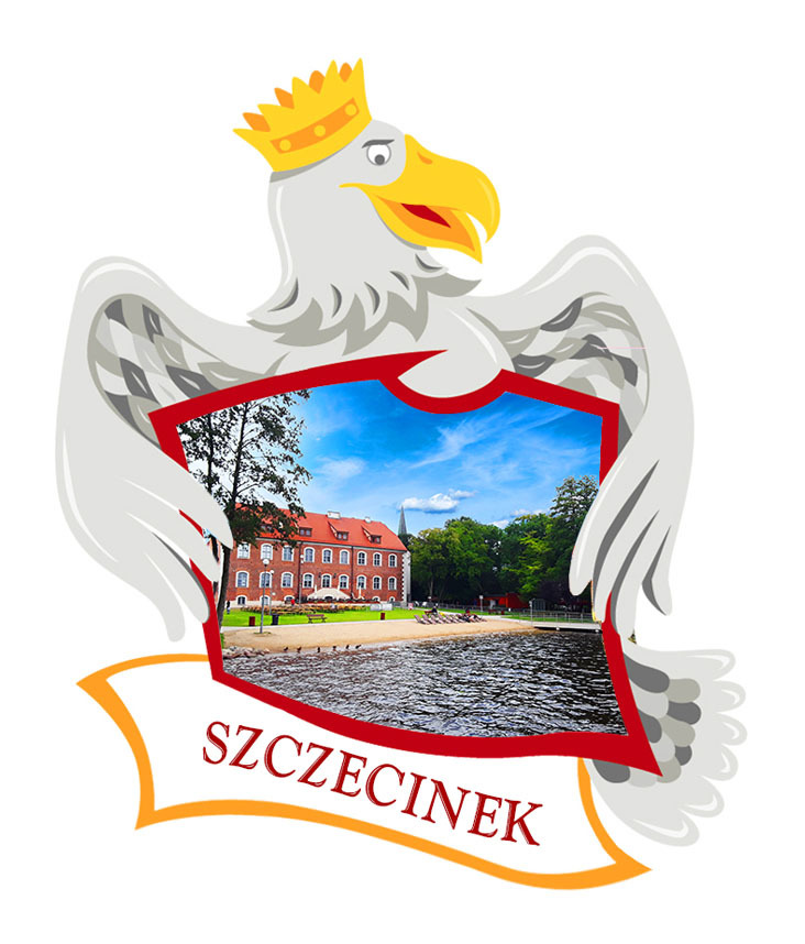 Polyresinowy magnes Orzeł Szczecinek