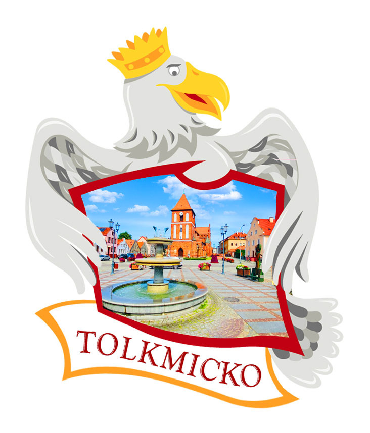 Polyresinowy magnes Orzeł Tolkmicko
