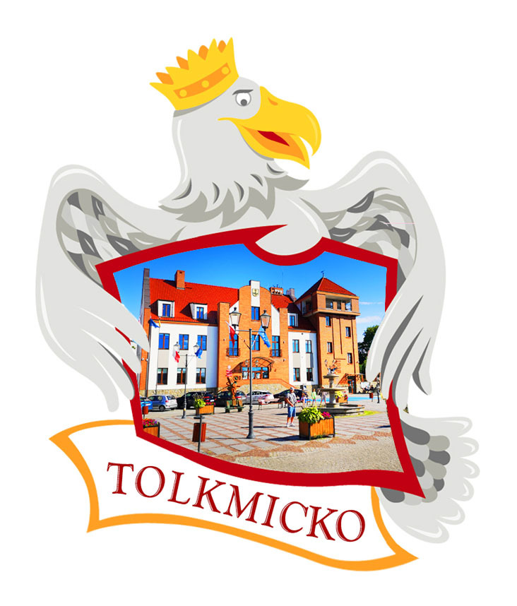 Polyresinowy magnes Orzeł Tolkmicko