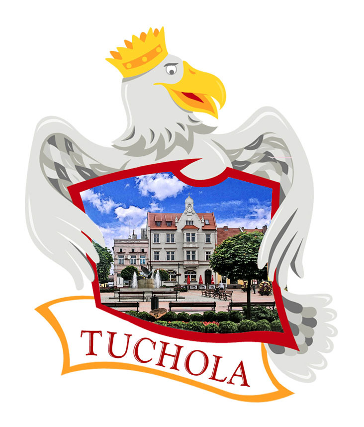 Polyresinowy magnes Orzeł Tuchola