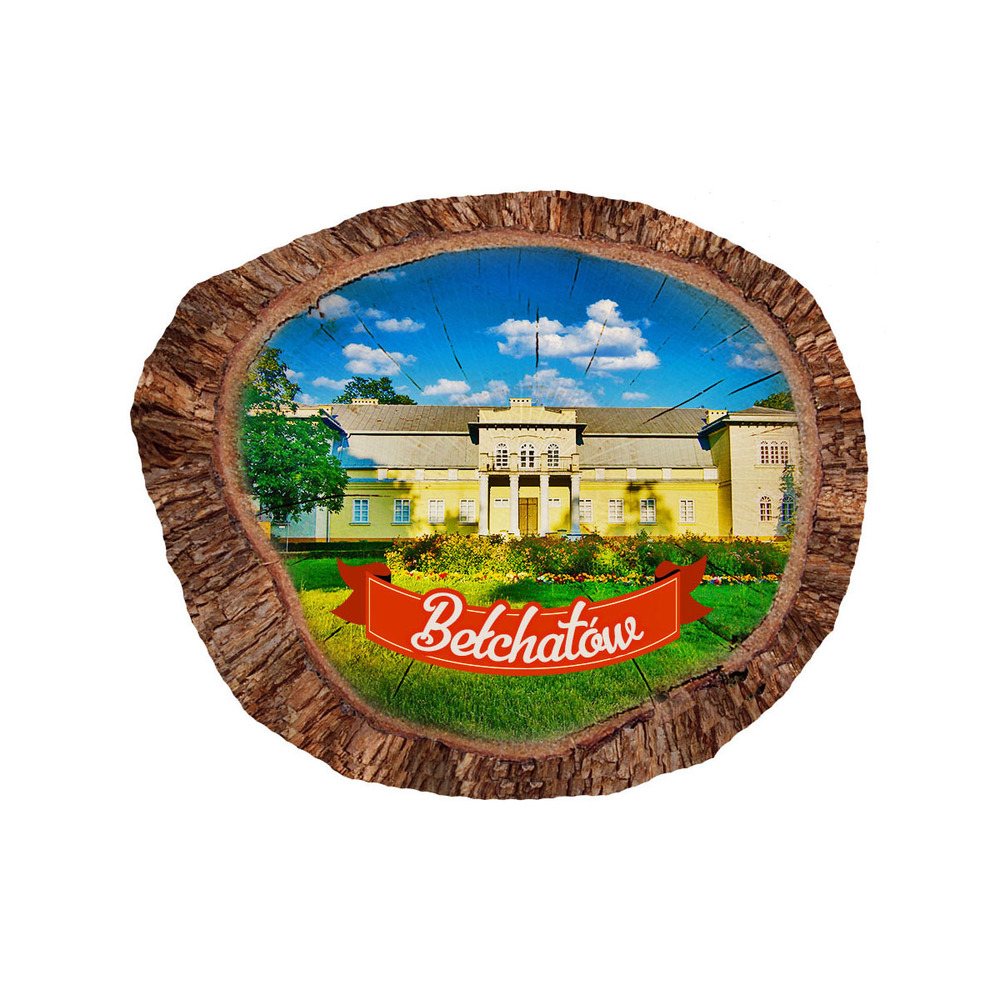 Magnes polyresinowy pieniek owal Bełchatów