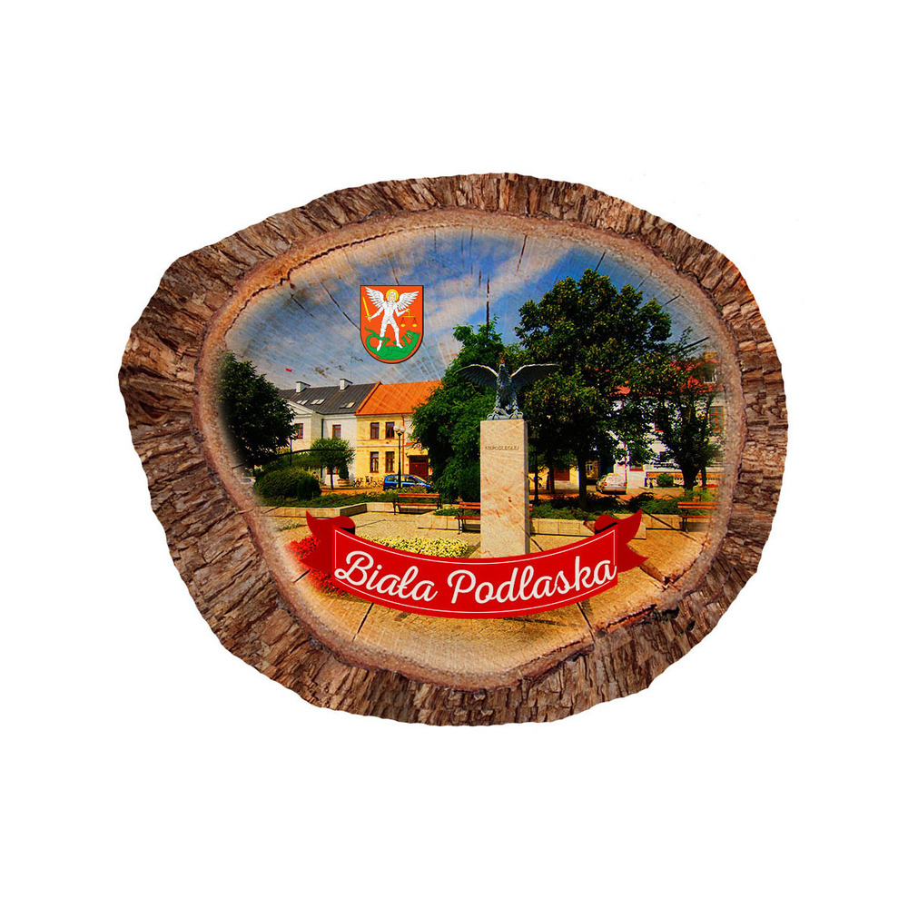 Magnes polyresinowy pieniek owal Biała Podlaska