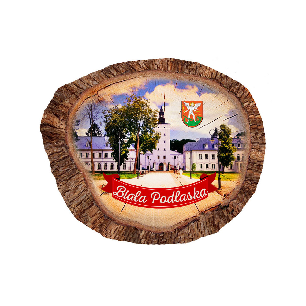Magnes polyresinowy pieniek owal Biała Podlaska