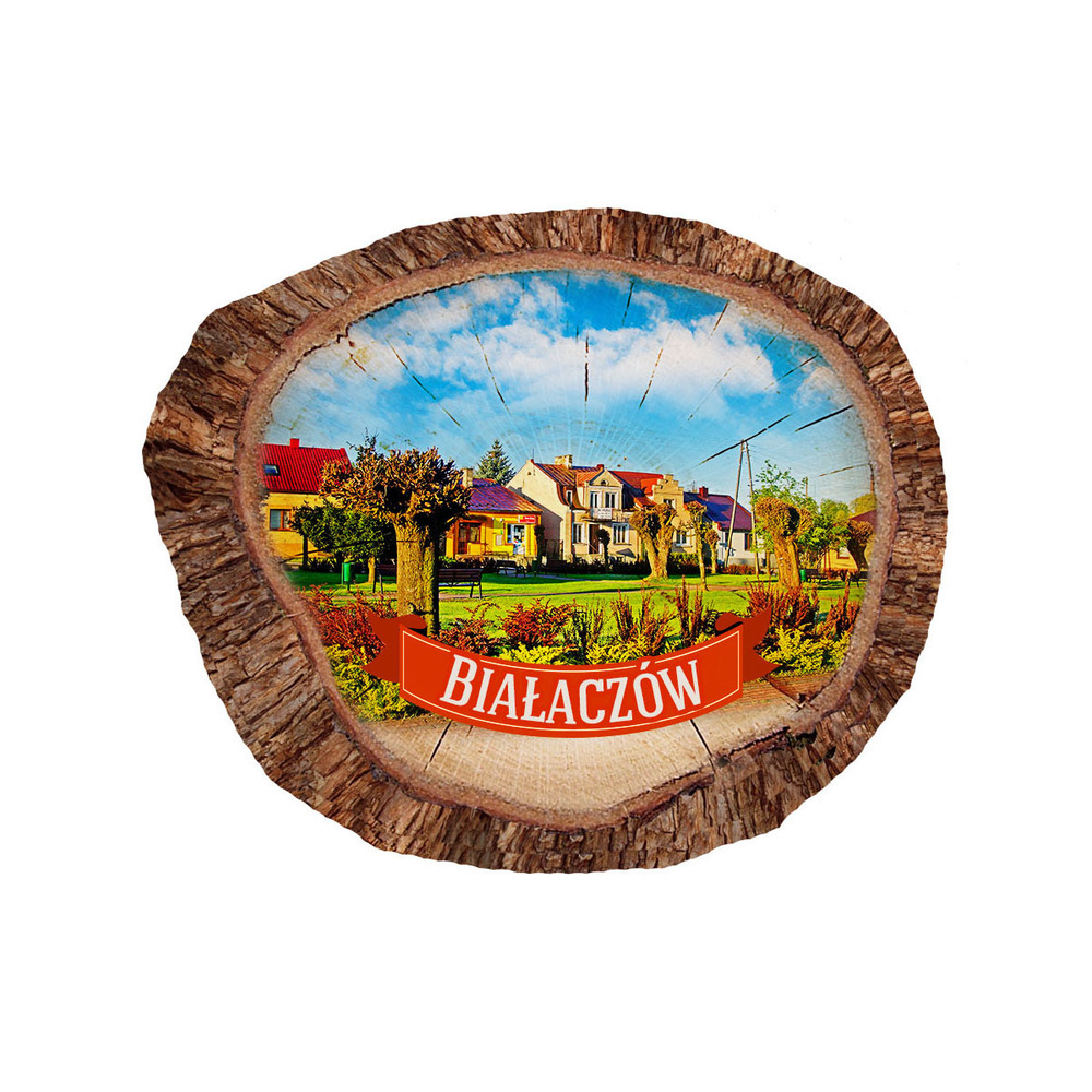 Magnes polyresinowy pieniek owal Białaczów