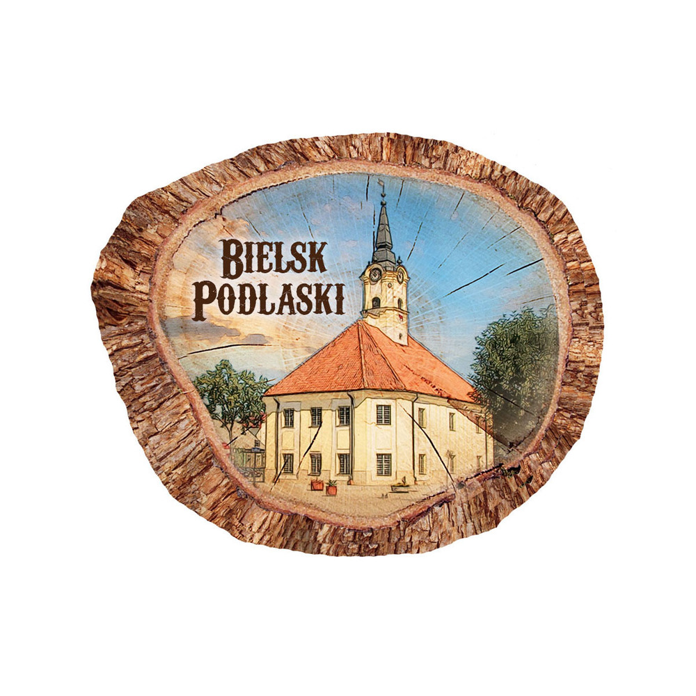 Magnes polyresinowy pieniek owal Bielsk Podlaski