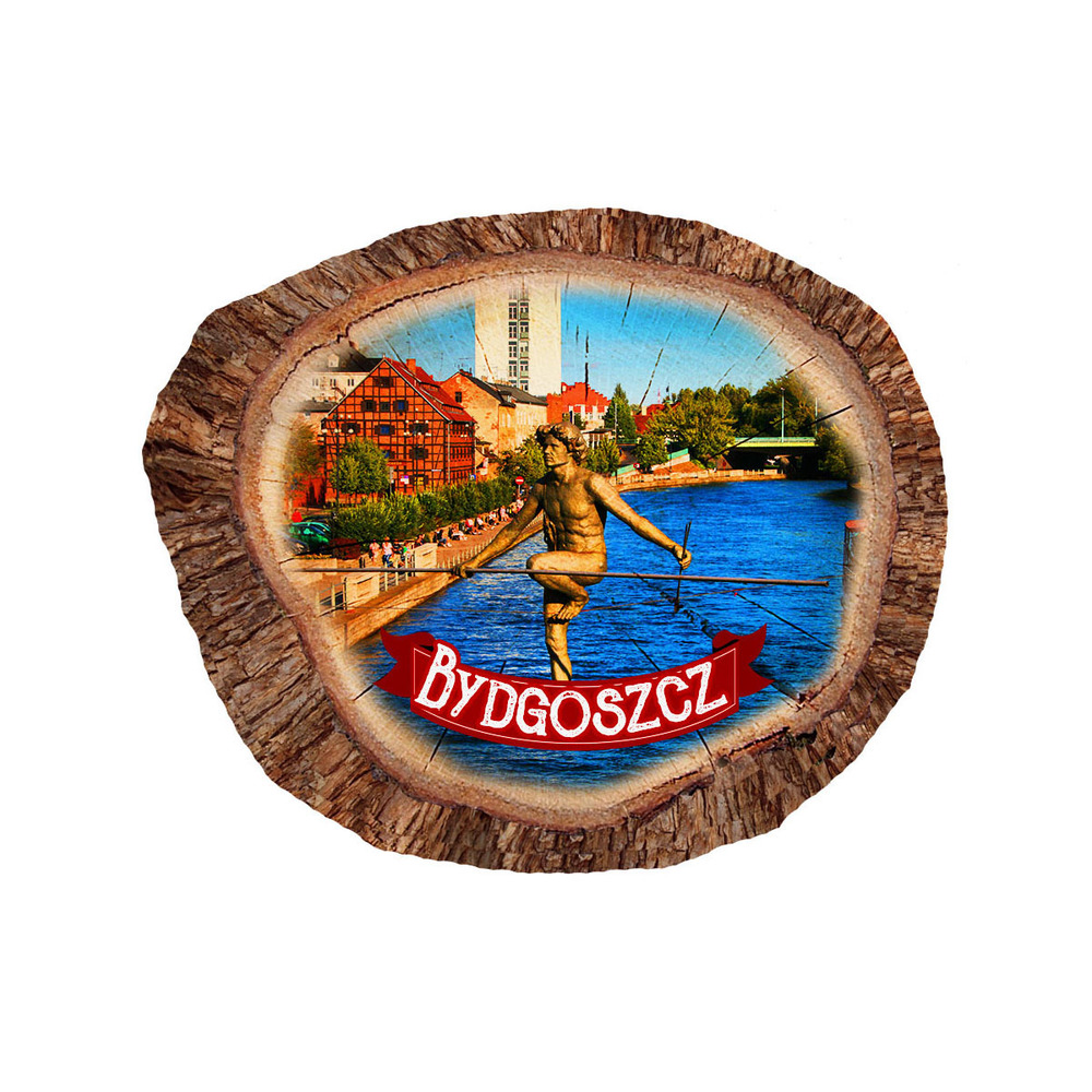 Magnes polyresinowy pieniek owal Bydgoszcz