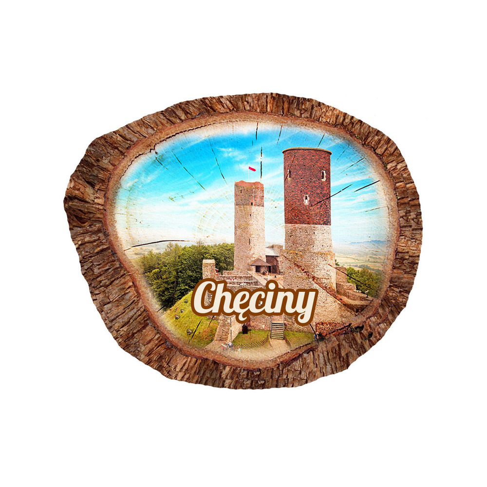 Magnes polyresinowy pieniek owal Chęciny