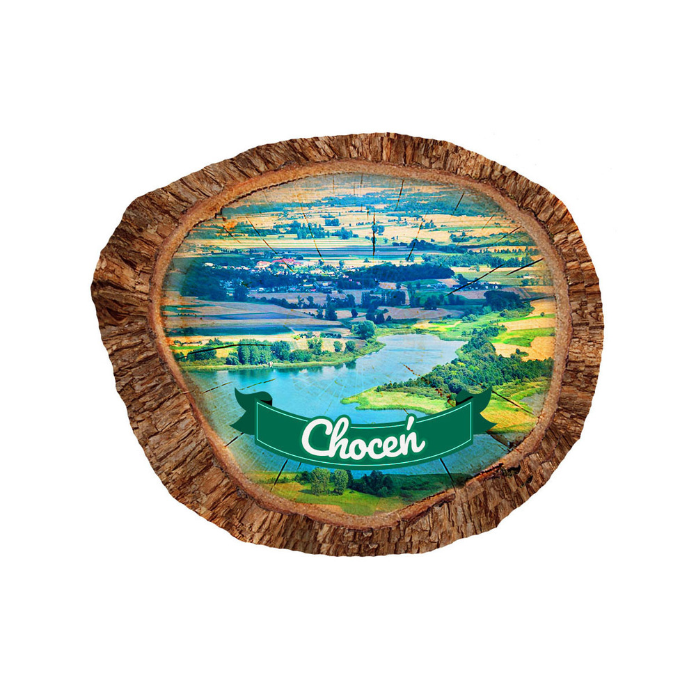 Magnes polyresinowy pieniek owal Choceń