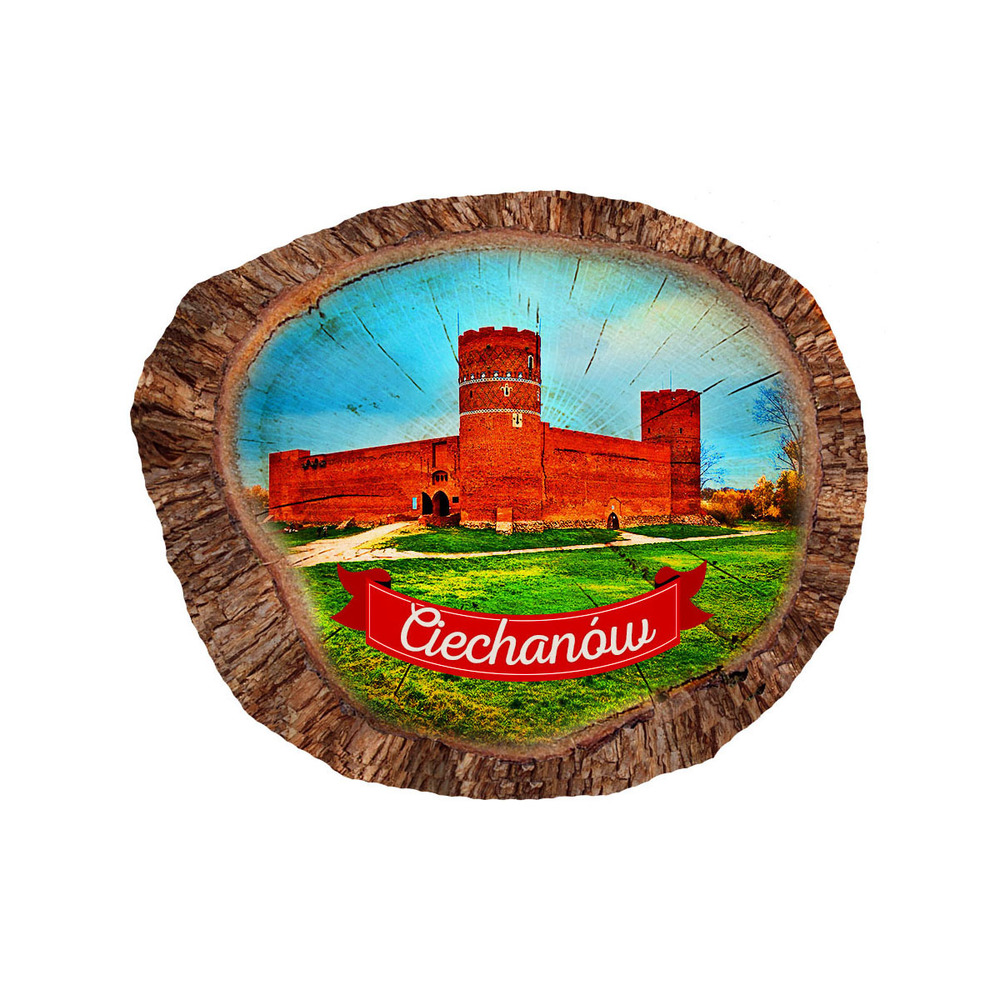 Magnes polyresinowy pieniek owal Ciechanów