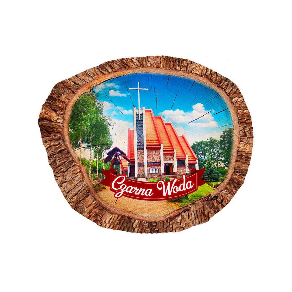 Magnes polyresinowy pieniek owal Czarna Woda