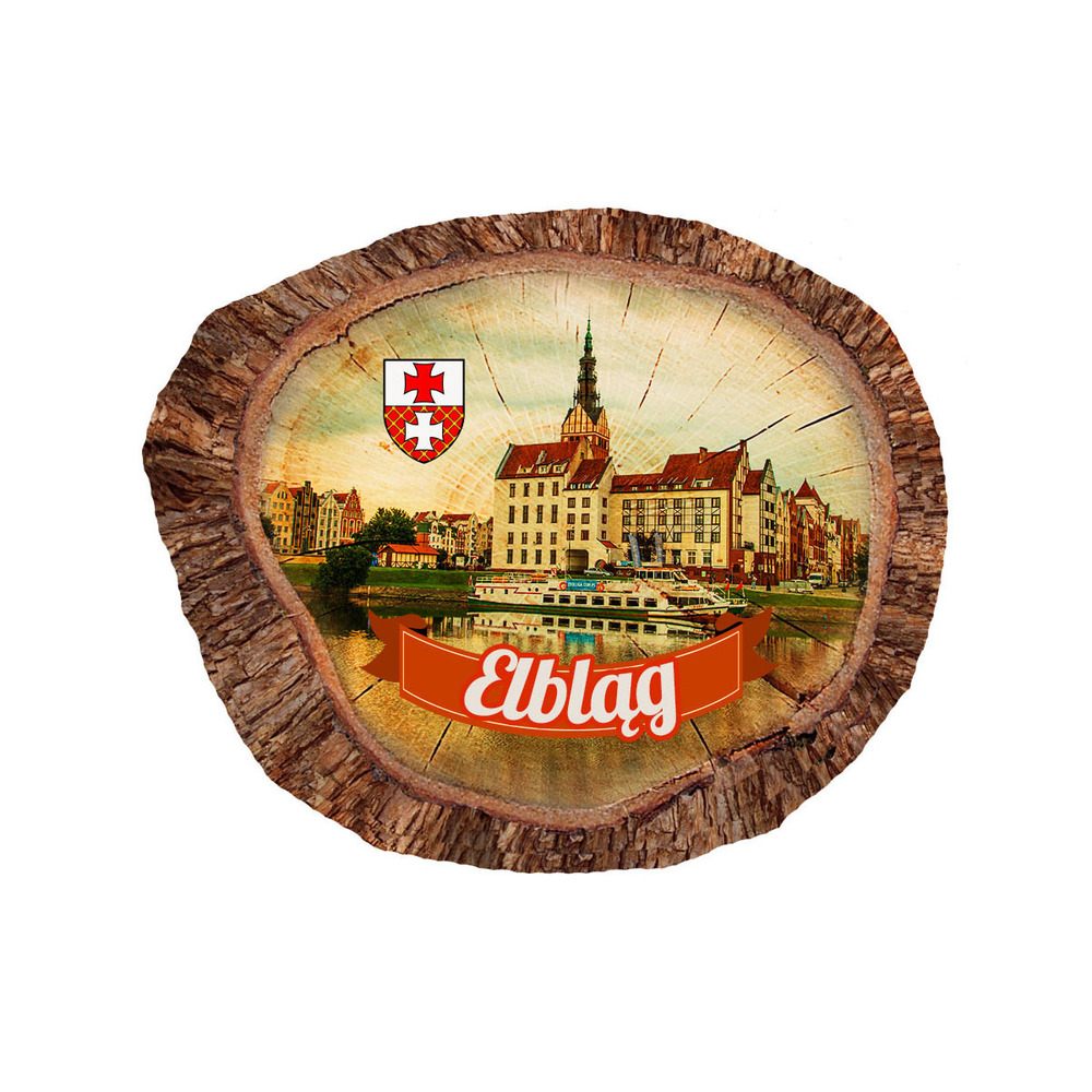 Magnes polyresinowy pieniek owal Elbląg