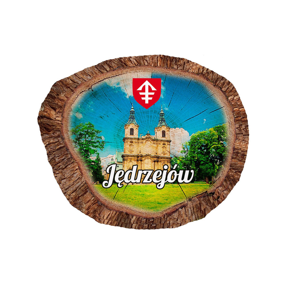 Magnes polyresinowy pieniek owal Jędrzejów