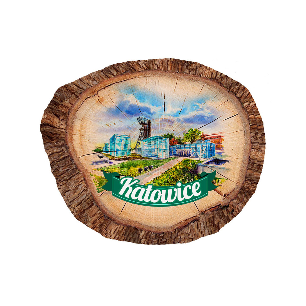Magnes polyresinowy pieniek owal Katowice