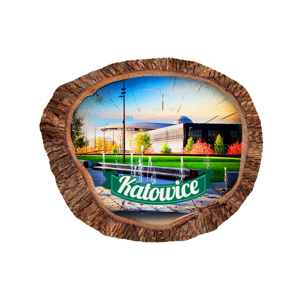 Magnes polyresinowy pieniek owal Katowice