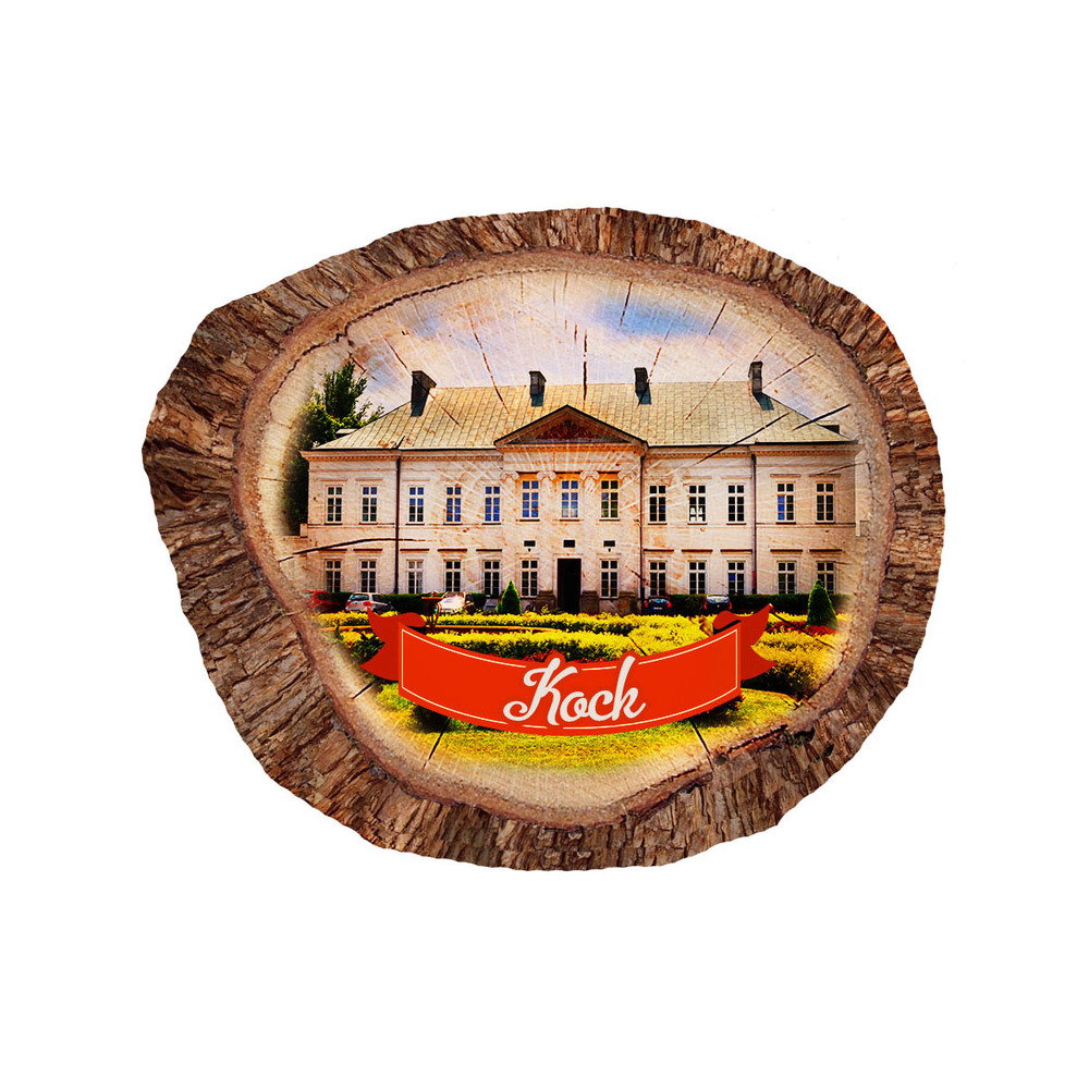 Magnes polyresinowy pieniek owal Kock