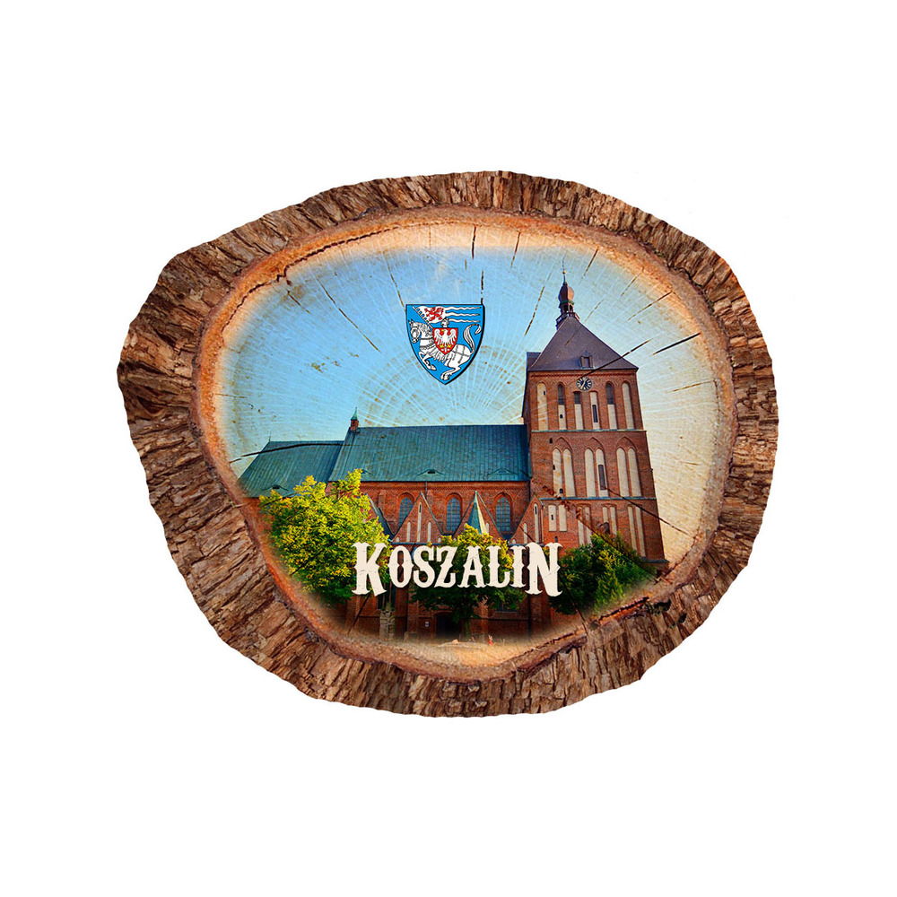 Magnes polyresinowy pieniek owal Koszalin