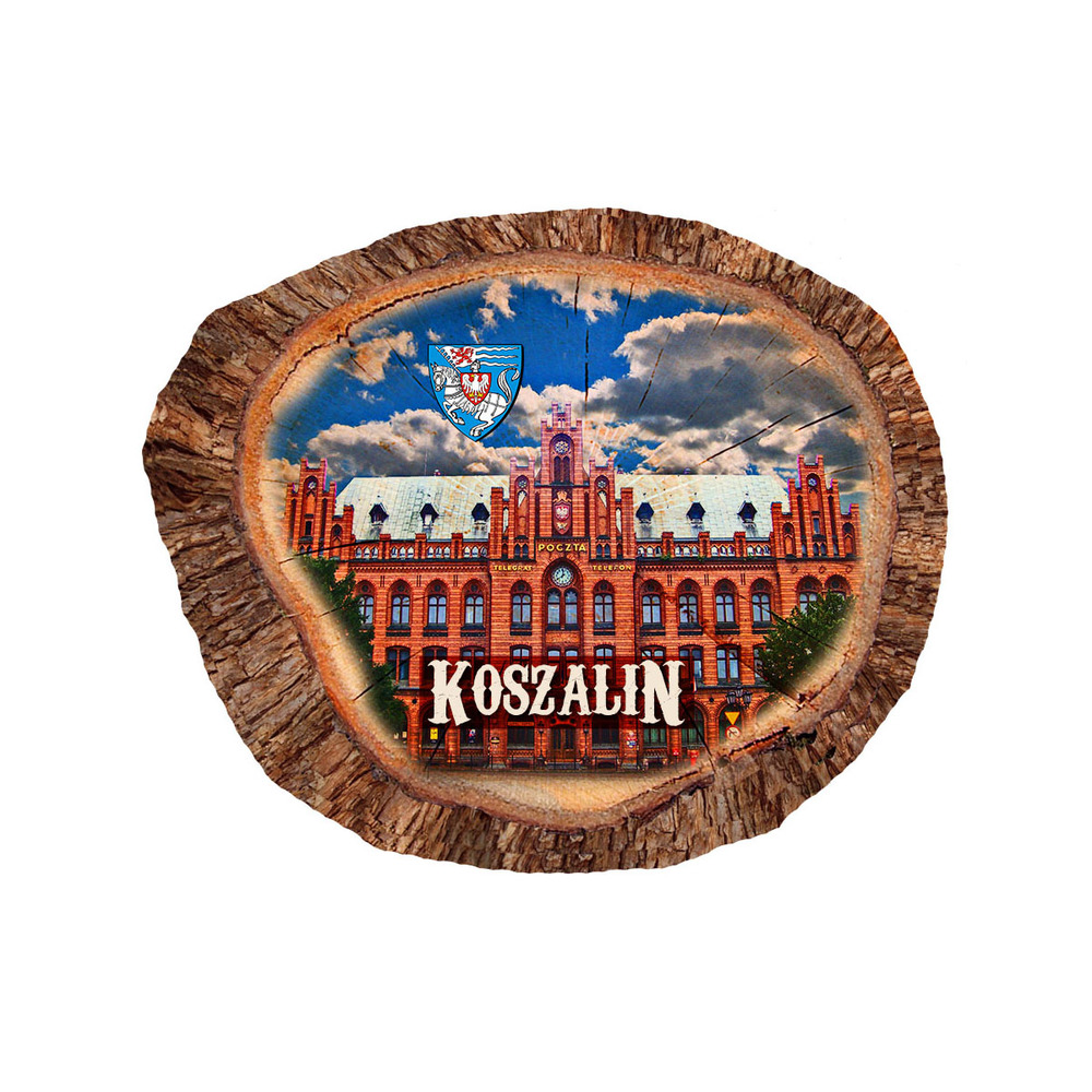 Magnes polyresinowy pieniek owal Koszalin