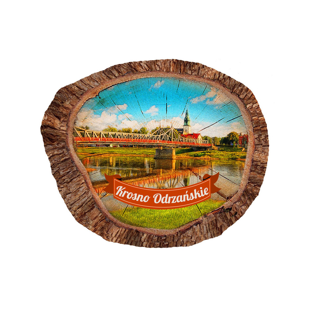 Magnes polyresinowy pieniek owal Krosno Odrzańskie