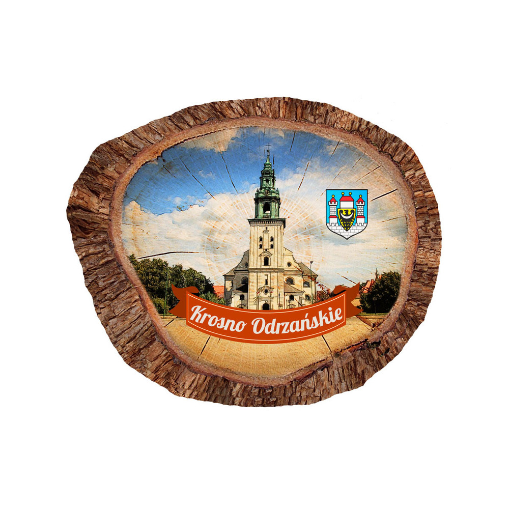 Magnes polyresinowy pieniek owal Krosno Odrzańskie