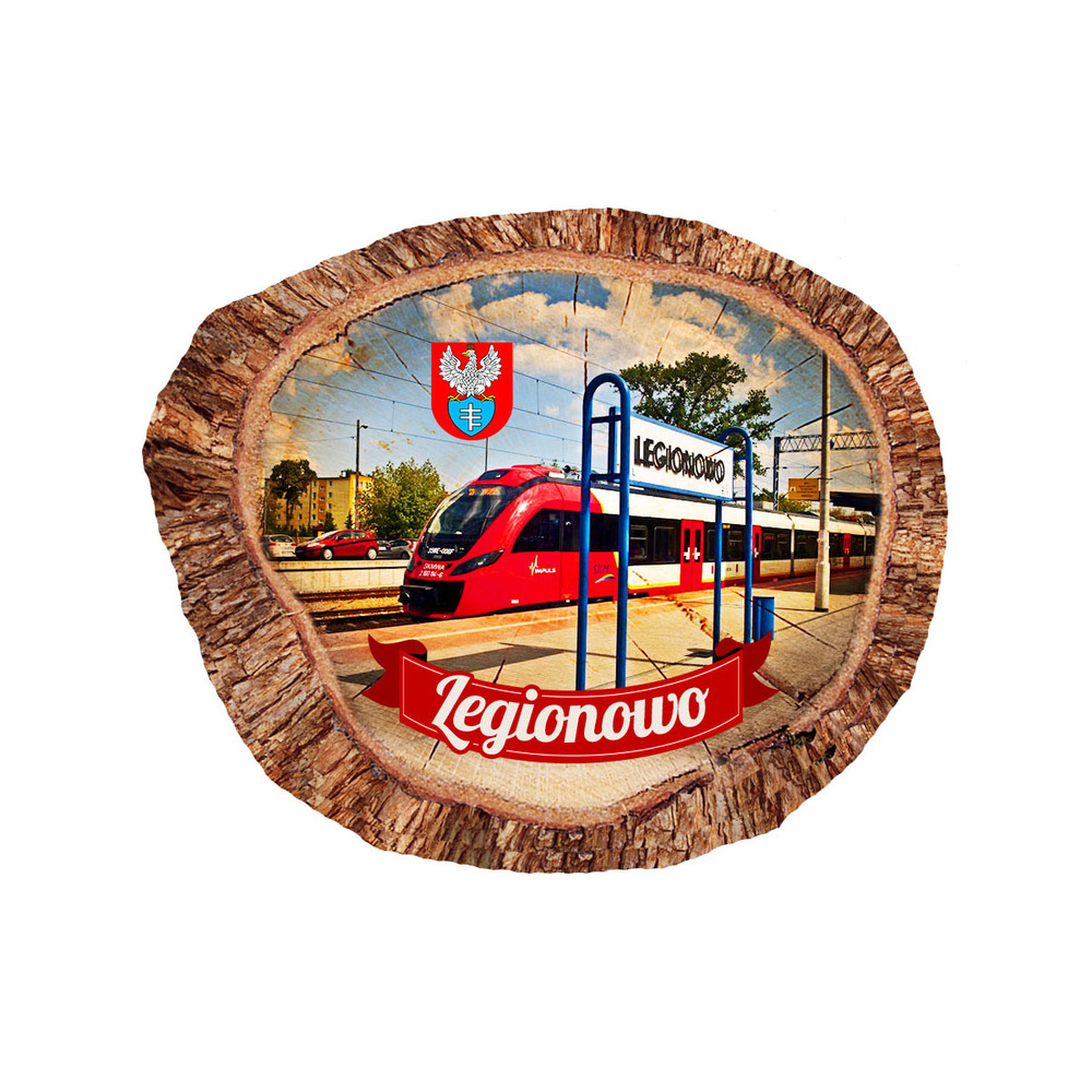 Magnes polyresinowy pieniek owal Legionowo