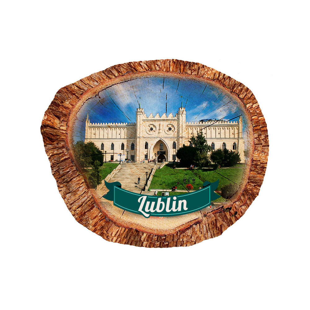 Magnes polyresinowy pieniek owal Lublin