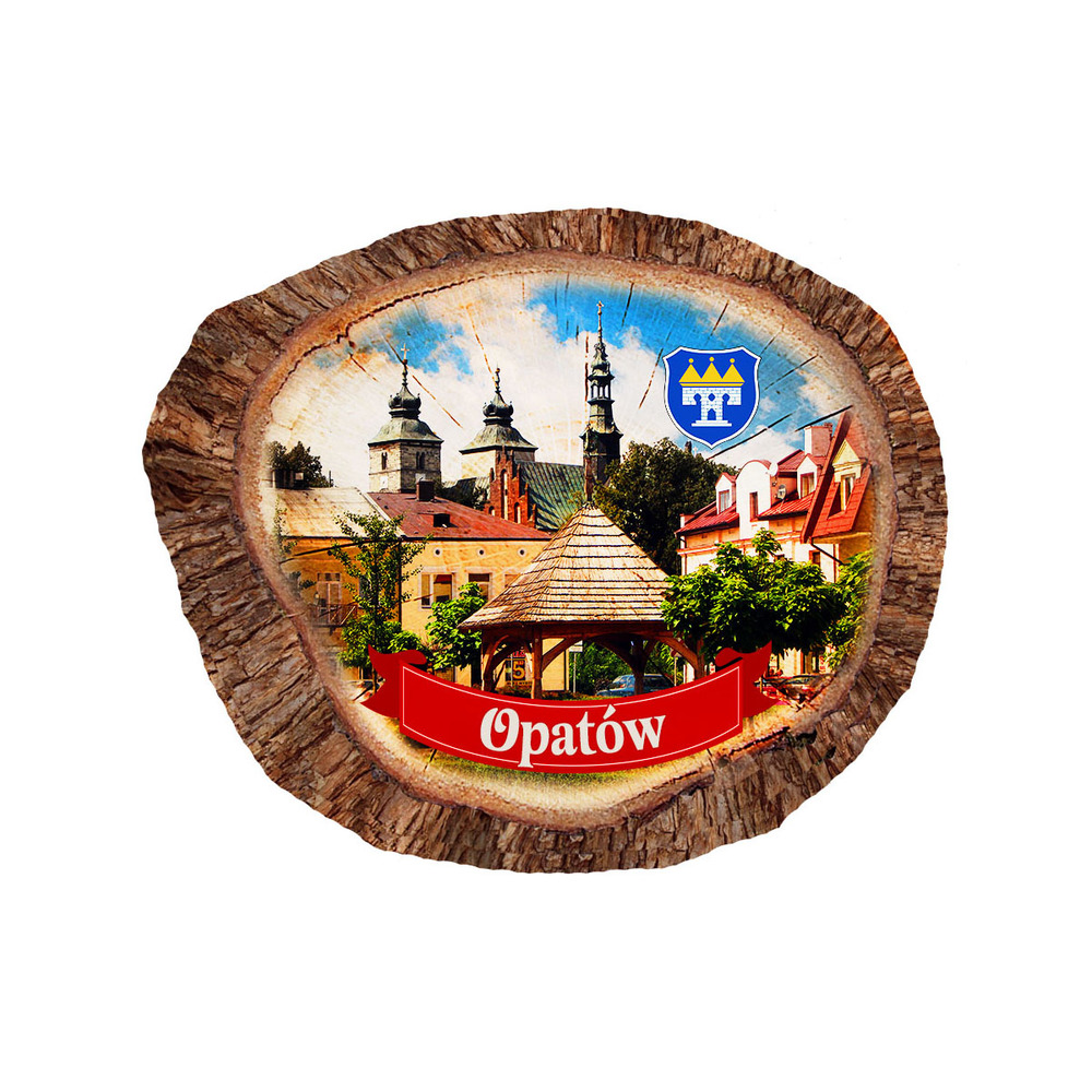 Magnes polyresinowy pieniek owal Opatów