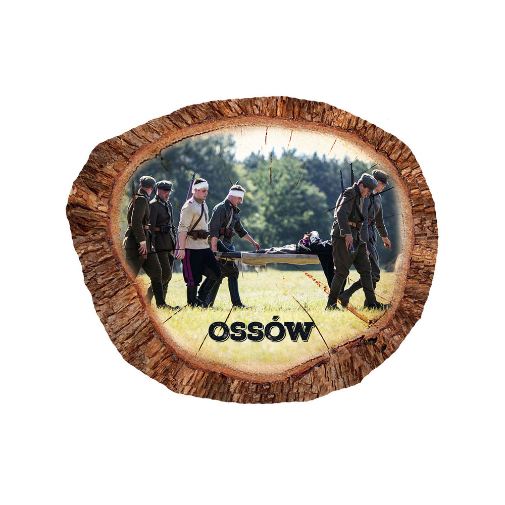 Magnes polyresinowy pieniek owal Ossów