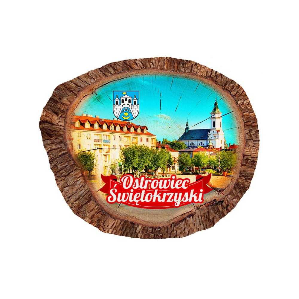 Magnes polyresinowy pieniek owal Ostrowiec Świętokrzyski