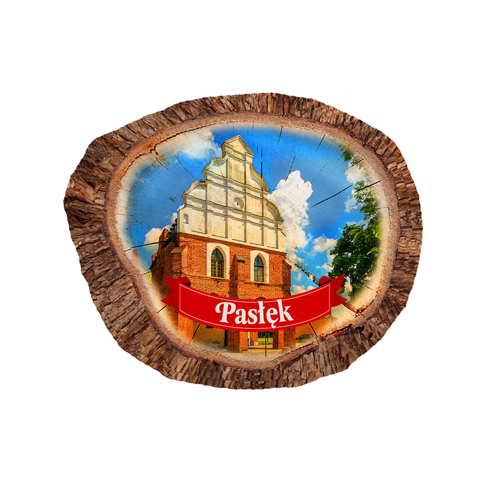 Magnes polyresinowy pieniek owal Pasłęk
