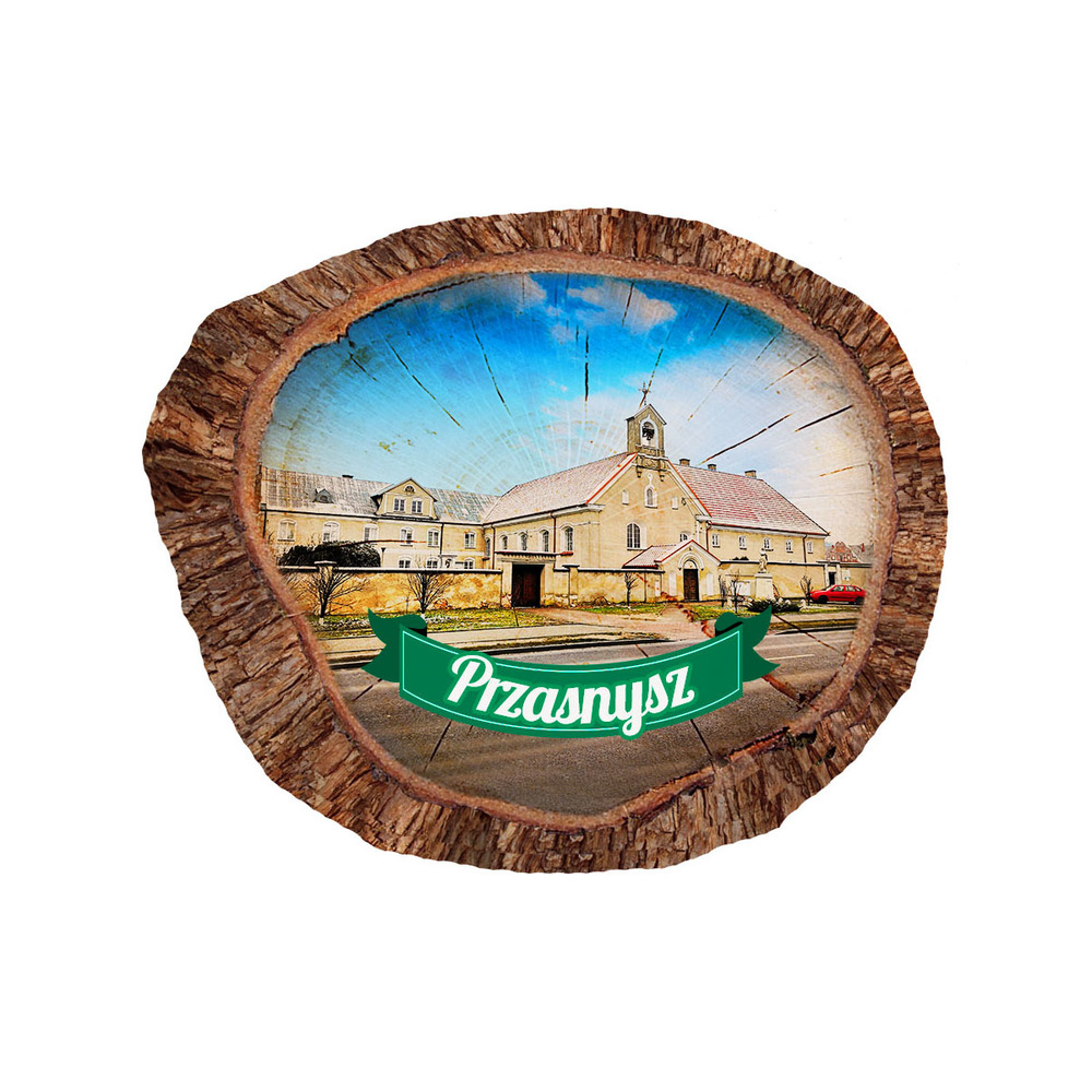 Magnes polyresinowy pieniek owal Przasnysz