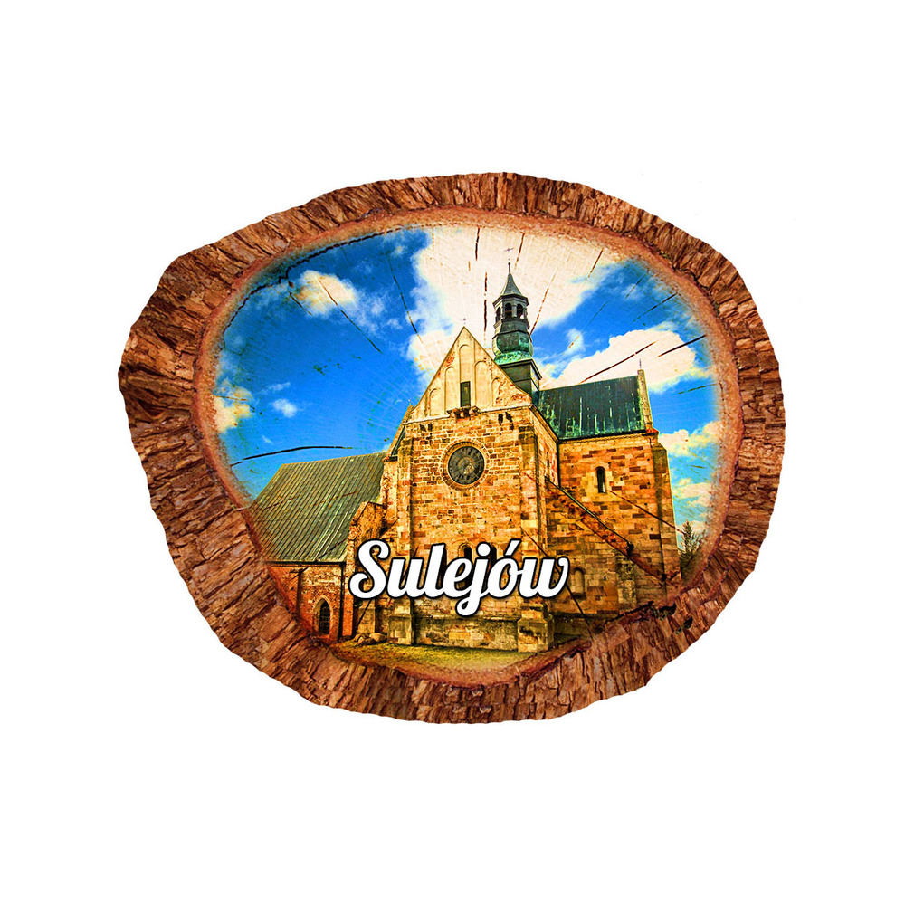 Magnes polyresinowy pieniek owal Sulejów