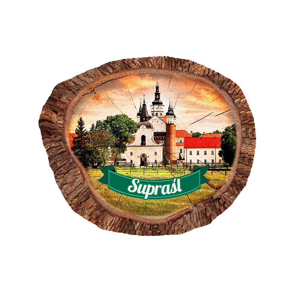 Magnes polyresinowy pieniek owal Supraśl