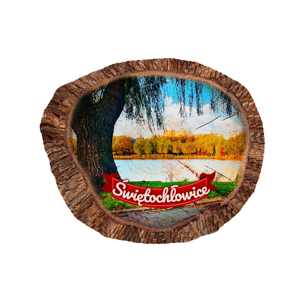 Magnes polyresinowy pieniek owal Świętochłowice