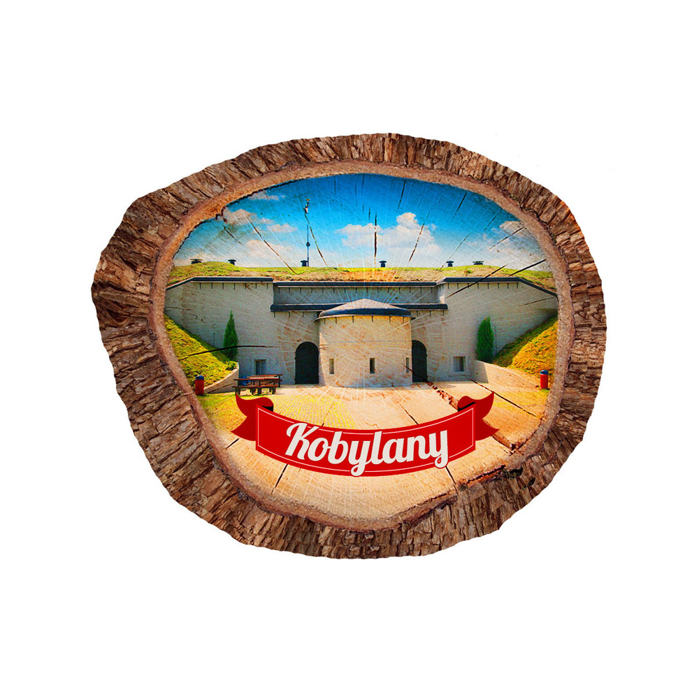 Magnes polyresinowy pieniek owal Terespol