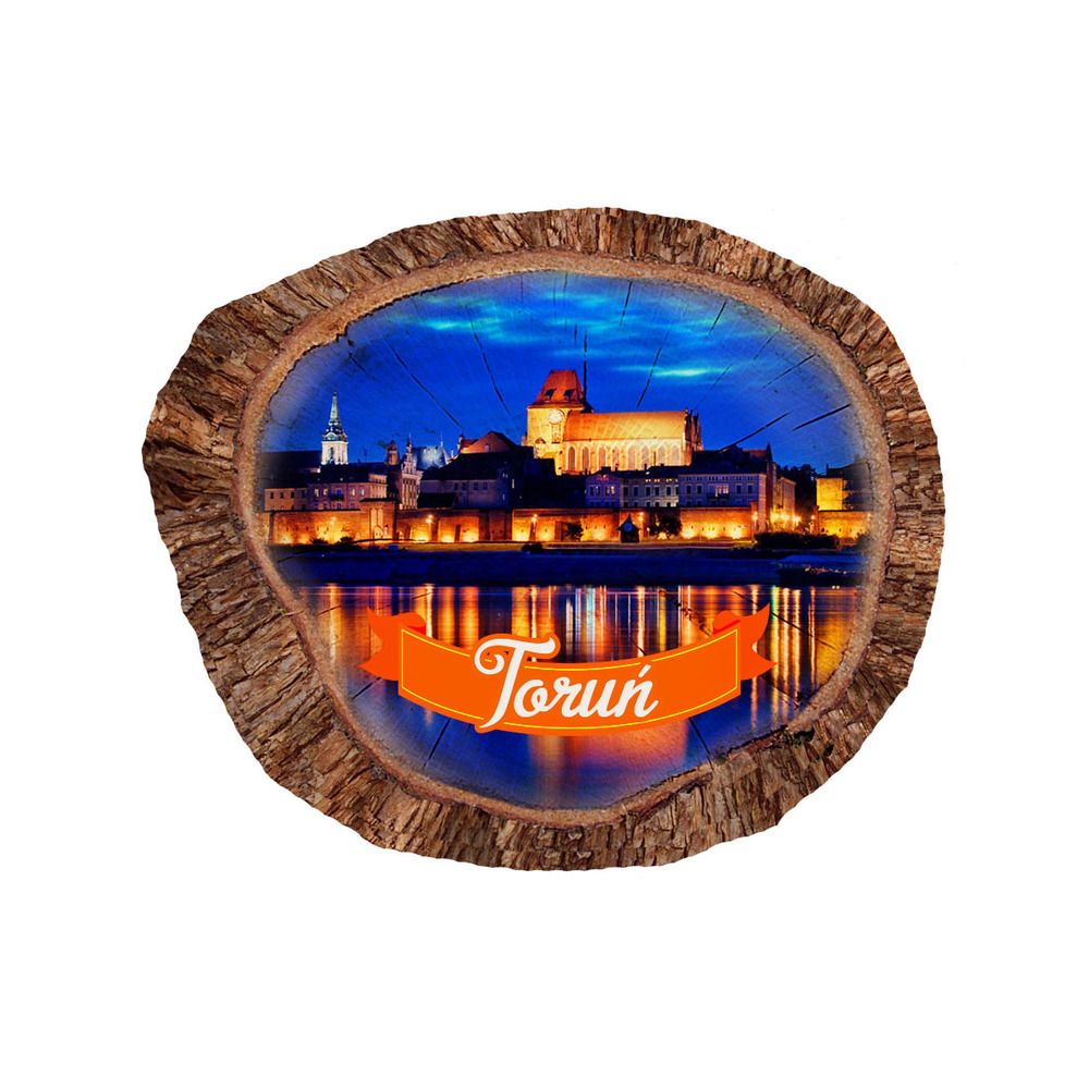 Magnes polyresinowy pieniek owal Toruń