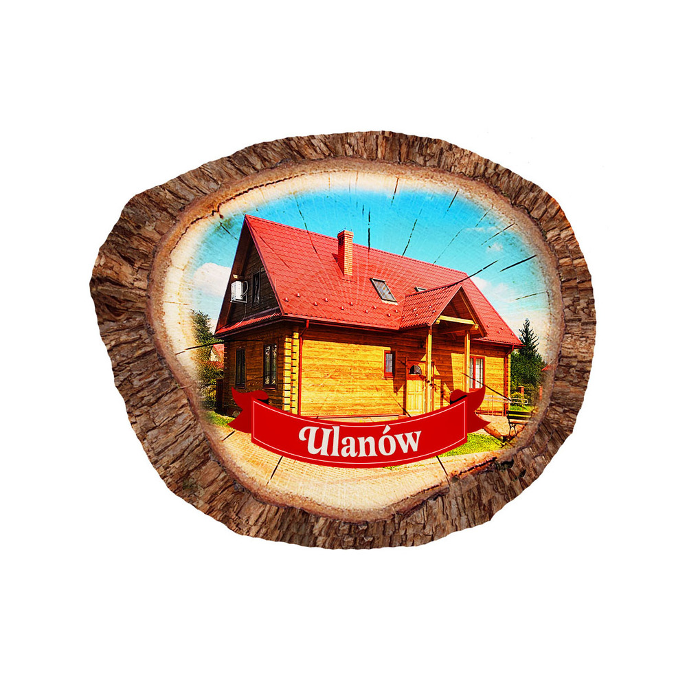 Magnes polyresinowy pieniek owal Ulanów