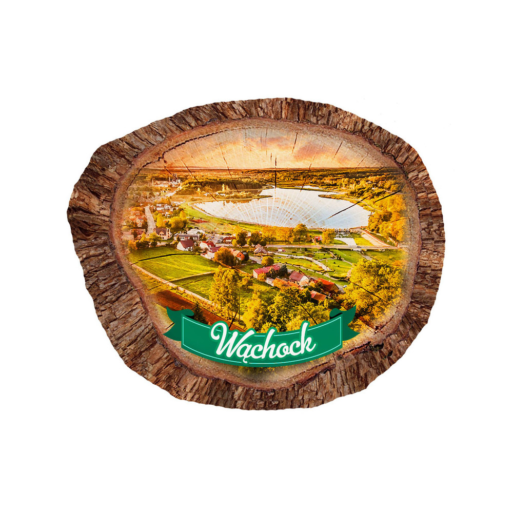 Magnes polyresinowy pieniek owal Wąchock