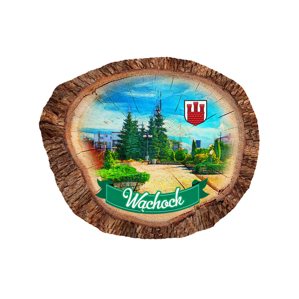 Magnes polyresinowy pieniek owal Wąchock
